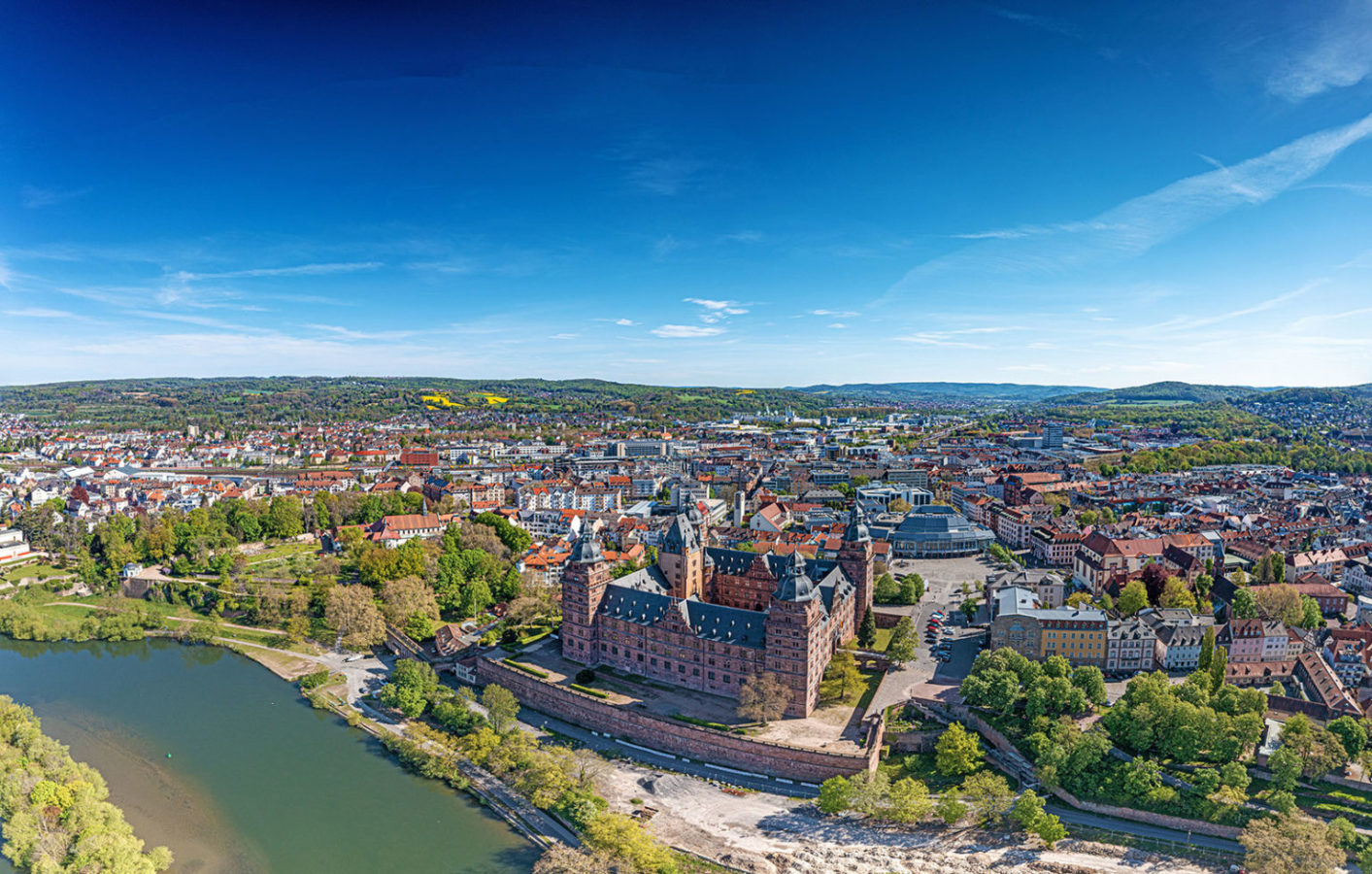 Lustaufnahme von Aschaffenburg