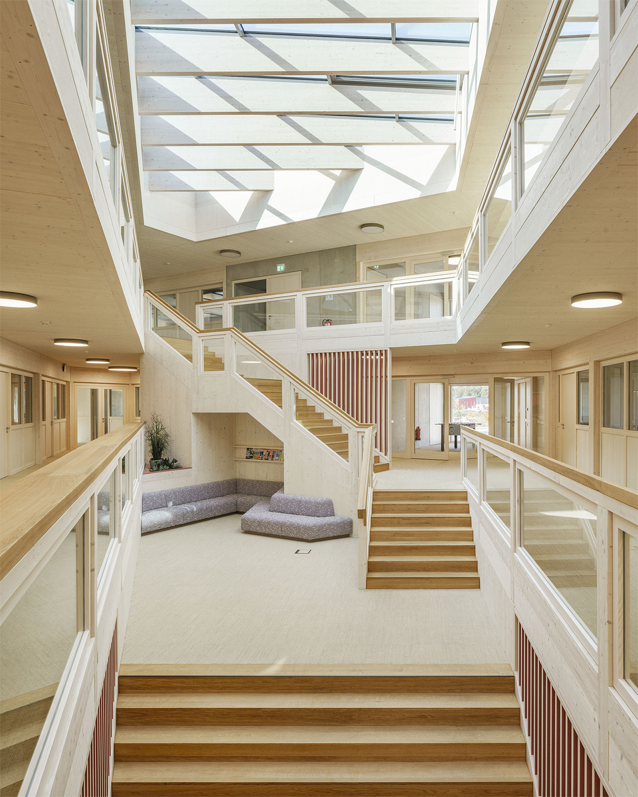 CADFEM Neubau mit Glasdach von LAMILUX