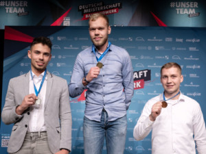 Die Sieger der Deutschen Meisterschaft Bauhandwerk 2024: Fliesen-, Platten- und Mosaikleger