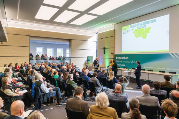 Blick ins Forum des Symposiums "Strategie Grüne Infrastruktur".