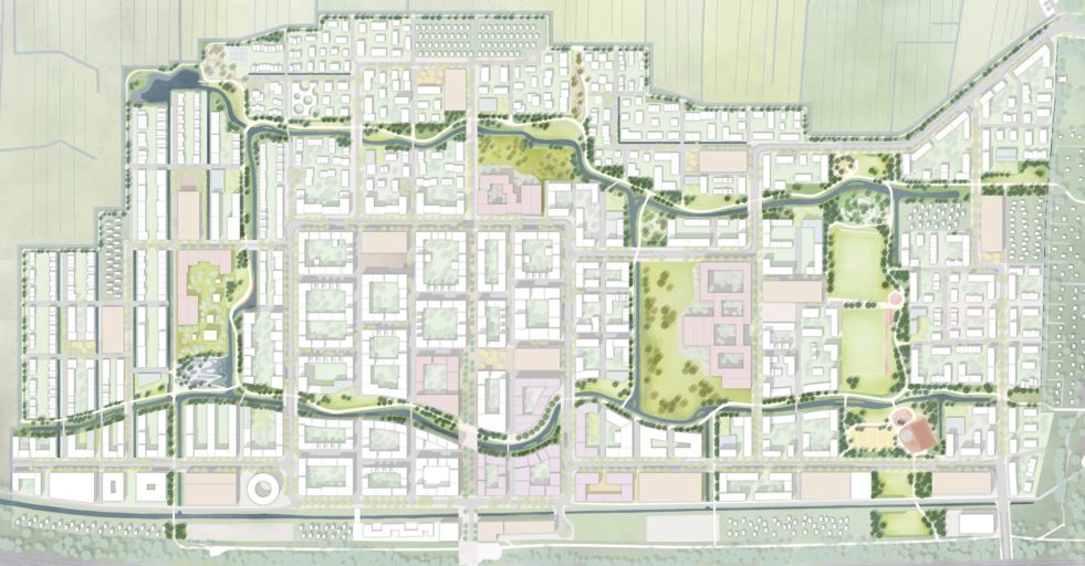 Lageplan Oberbillwerder zum anklicken: So verläuft der grüne Loop.