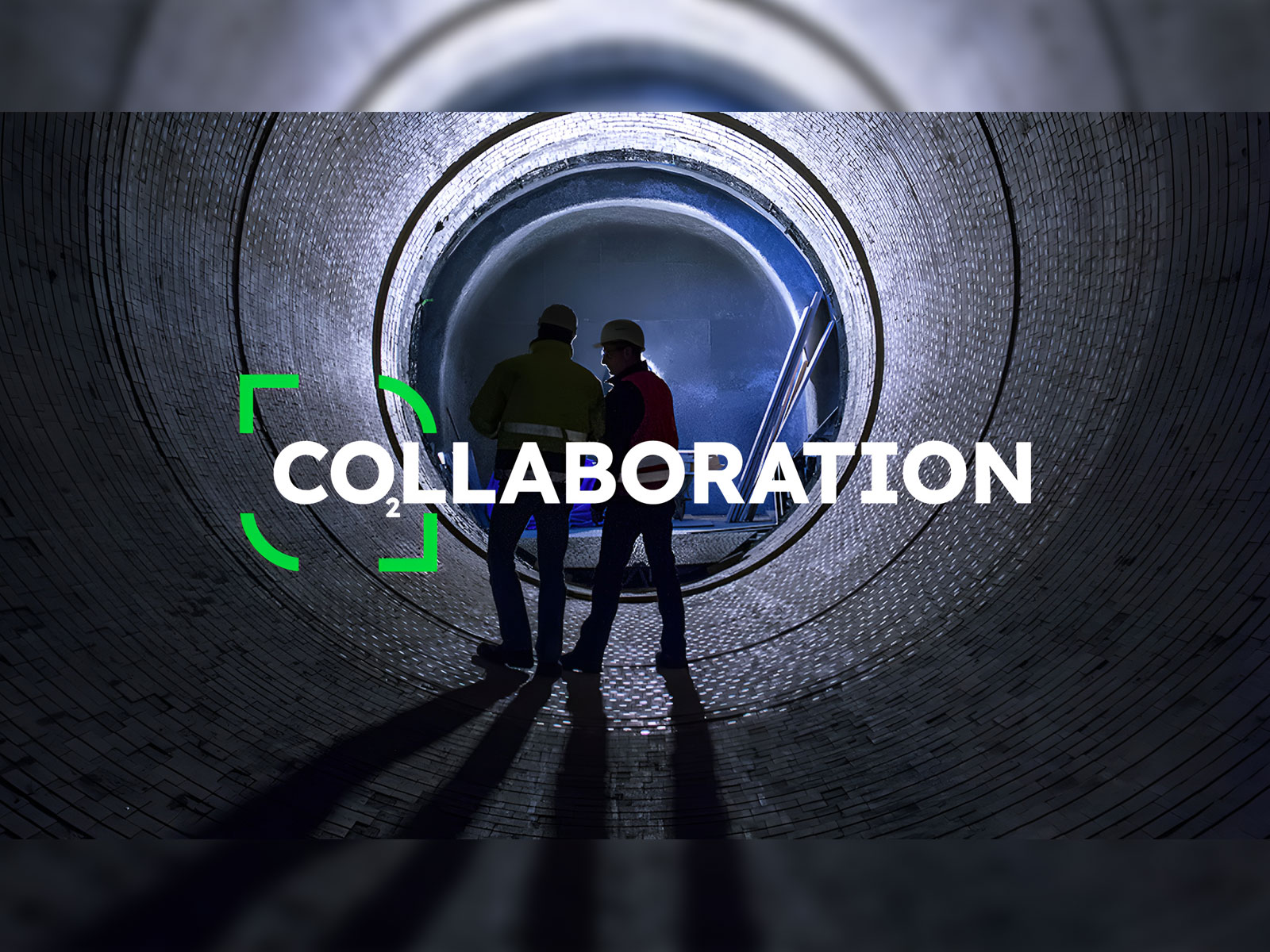 Kampagnenmotiv „Collaboration“ zum Launch der evoZero-Produkte von Heidelberg Materials.