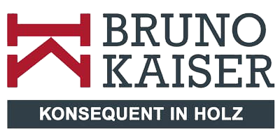 Logo BRUNO KAISER KONSEQUENT IN HOLZ