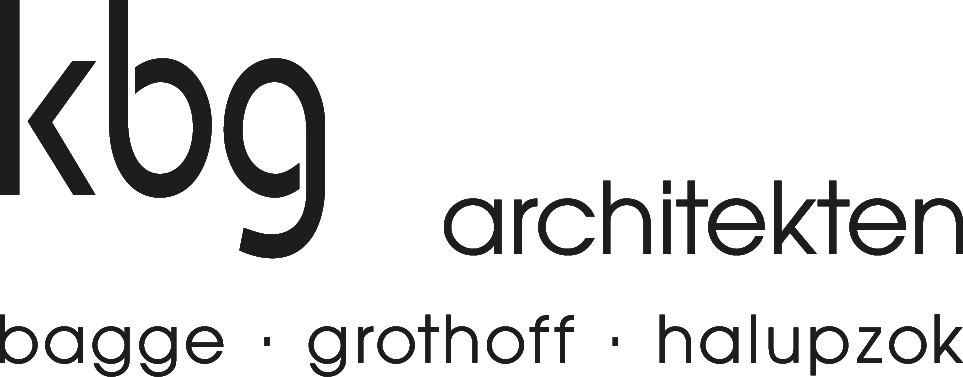 Logo kbg architekten bagge • grothoff • halupzok Partnerschaftsgesellschaft mbB