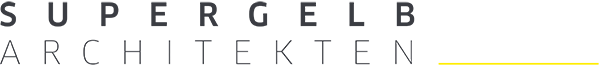 Logo des Architekturbüros SUPERGELB ARCHITEKTEN
