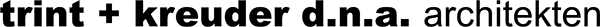 Logo des Architekturbüros trint + kreuder d.n.d. architekten