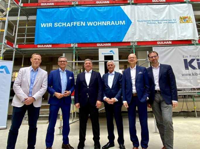 Luitpoldviertel nürnberg. Richtfest für 86 Wohnungen