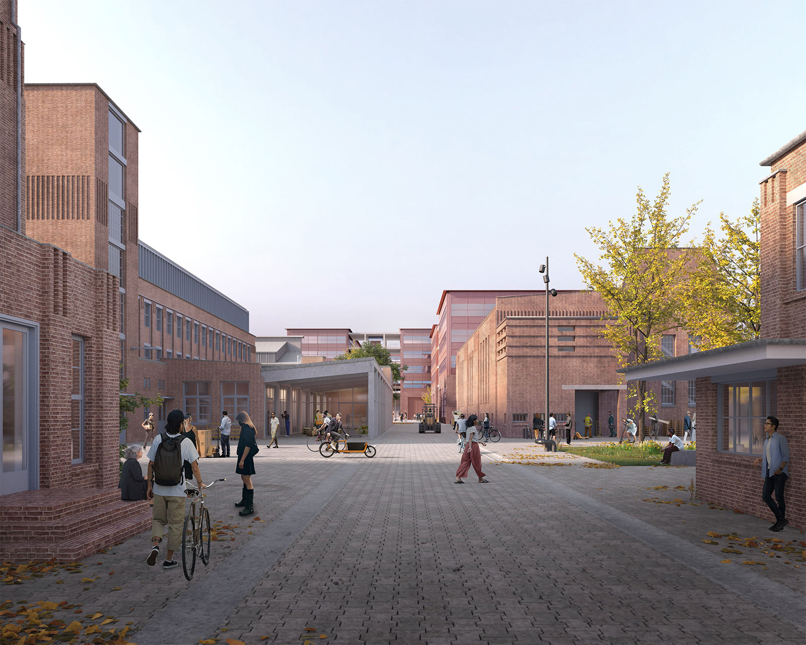 ßenvisualisierung vom Projekt Luxwerk in Berlin