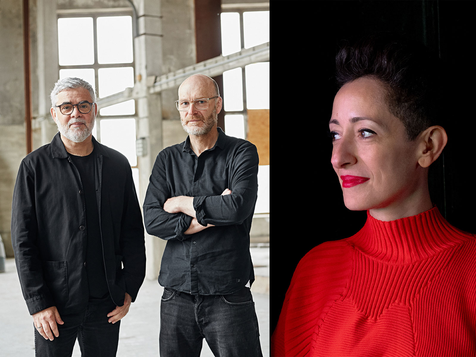 Das Architektur-Team, welches das MARKK modernisiert.