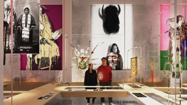 Vision eines Ausstellungssaals im MARKK in Hamburg