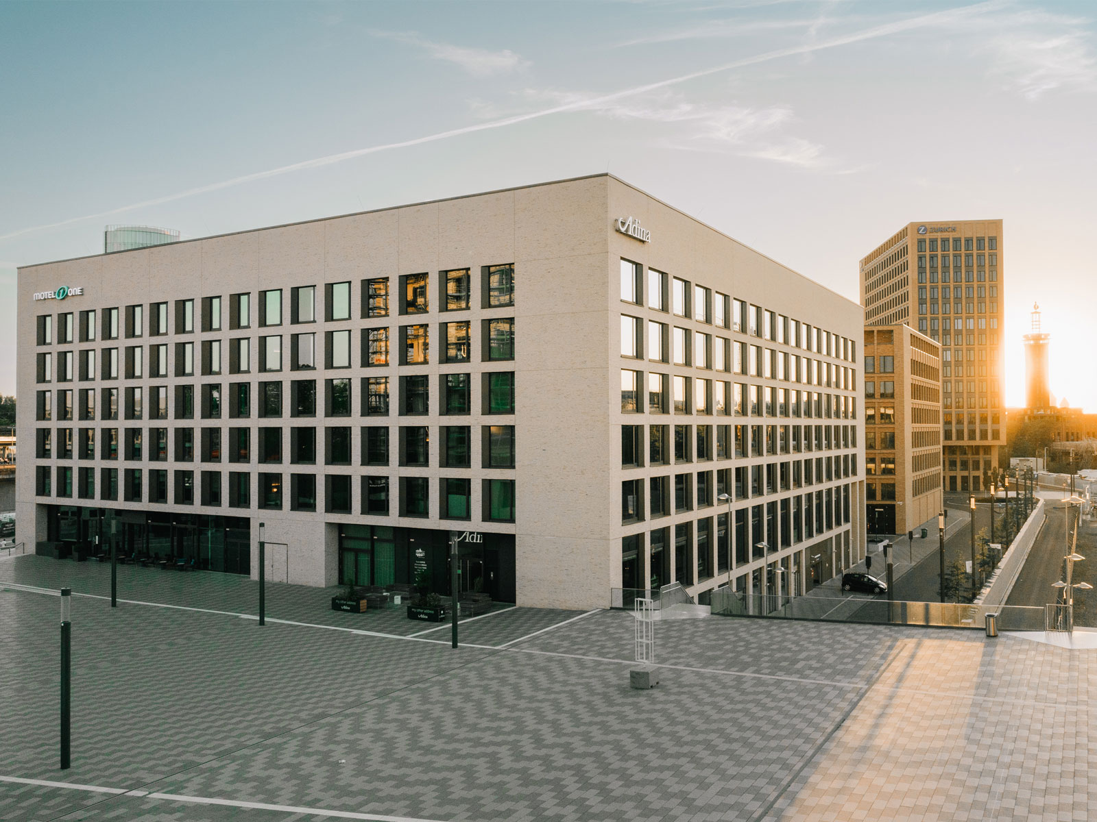 Foto des Hotelgebäudes Southern Cross in der MesseCity Köln