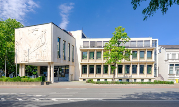 Neubau der Internationalen Hochschule (IU) Hannover von außen