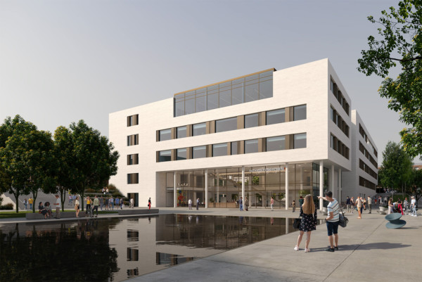Außenvisualisierung Neubau Rathaus Euskirchen