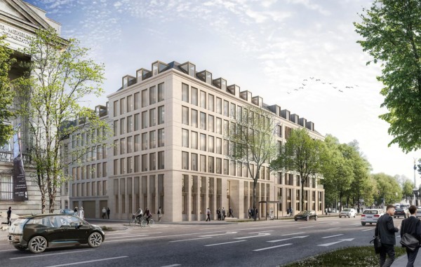 Visualisierung: P11 in der prinzregentenstraße 11 in München wird revitalisiert.
