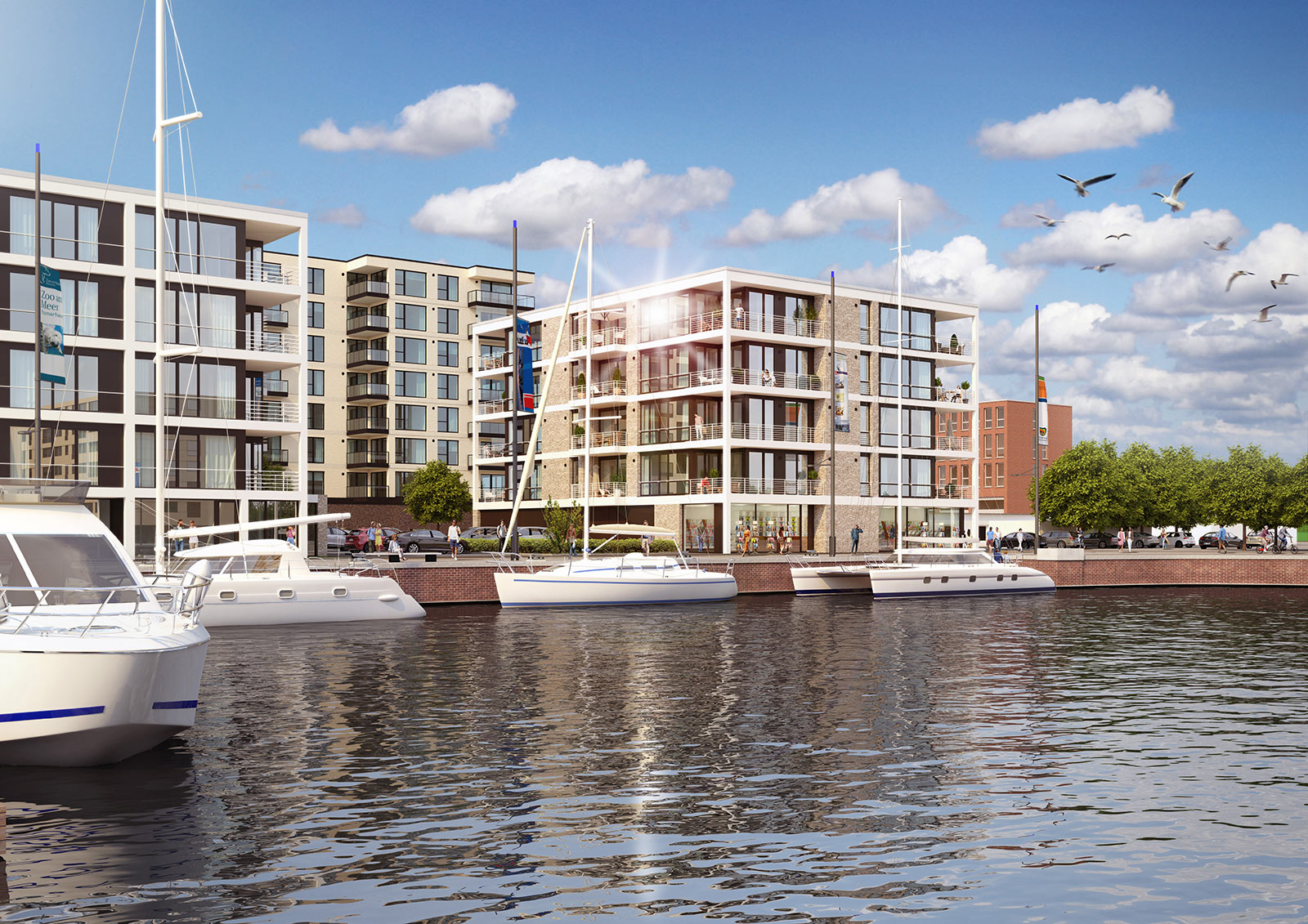 Visualisierung des Bauprojekts Panorama 2 in Bremerhaven
