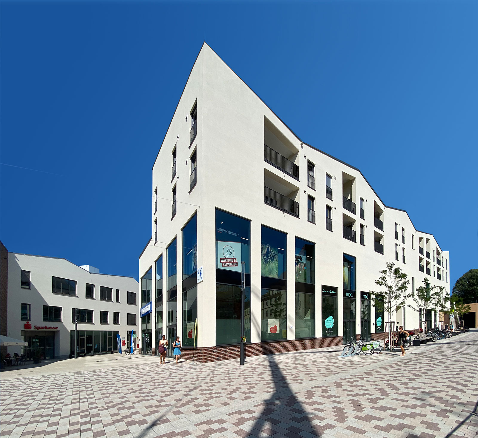 Das Ree Carre in Offenburg von außen
