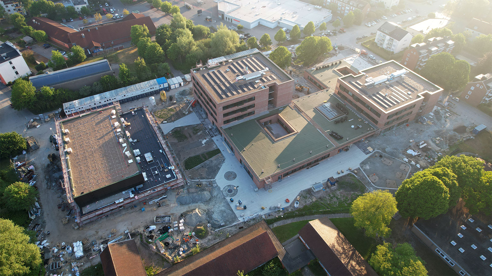 Eine der 3 neuen Schulen in Bremerhaven: Schulzentrum an der Hamburger Straße (SHS)