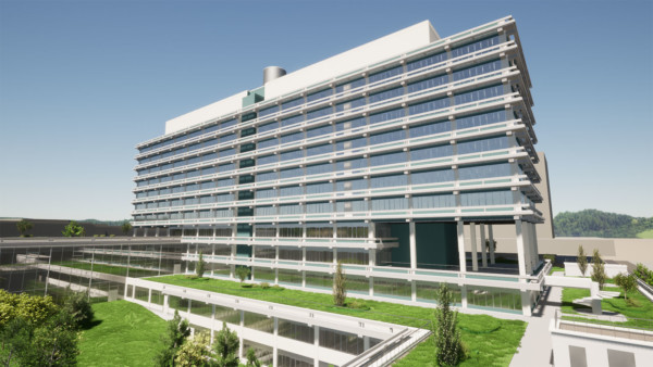 Visualisierung Ersatzneubau NA der Ruhr-Universität Bochum